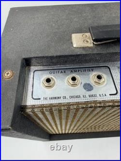 Vintage Harmony 400A Tube Guitar Amp 50C5 / 12AU6 / 35R4 Blues Tone Retro