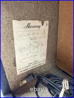 Vintage Harmony 400A Tube Guitar Amp 50C5 / 12AU6 / 35R4 Blues Tone Retro