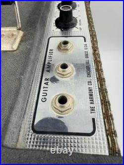 Vintage Harmony 400A Tube Guitar Amp 50C5 / 12AU6 / 35R4 Blues Tone Retro