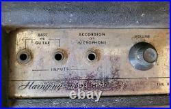 Vintage Harmony H-420 Amplifier Special Design Jensen Driver Old School Tube Amp