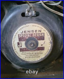 Vintage Harmony H-420 Amplifier Special Design Jensen Driver Old School Tube Amp