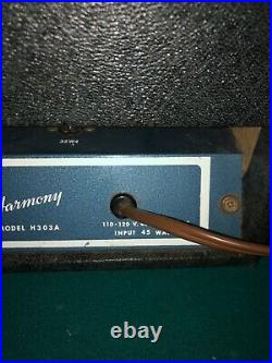 Vintage Harmony Model H303A Guitar Tube Amp Amplifier