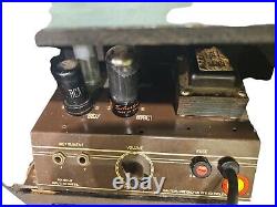 Vintage Harmony Tube Amp Lap Steel Guitar Amplifier Original Retro