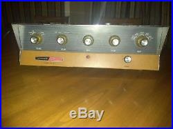 Vintage Heathkit AA-151 Stereo Tube Amplifier tested working with sound