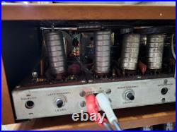 Vintage Heathkit AA-151 Tube Amplifier, AJ-32 Stereo both work