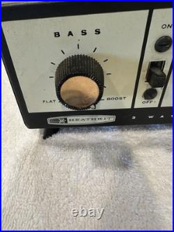 Vintage Heathkit AA-191 Tube Amplifier 3 Watt Untested Estate