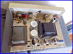 Vintage Heathkit AA-23 25watt tube amplifier 6eu7 driver 7591 push-pull