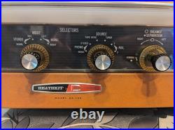 Vintage Heathkit Daystrom AA-100 Integrated Stereo 7591 Tube Amplifier Vintage Heathkit Daystrom AA-100 Integrated Stereo 7591 Tube Amplifier