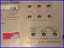 Vintage Heathkit Daystrom AA-100 Integrated Stereo 7591 Tube Amplifier