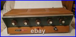 Vintage Heathkit Daystrom AA-141-A Stereo Tube Amplifier Powers On Untested