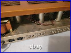 Vintage Heathkit Daystrom AA-141-A Stereo Tube Amplifier Powers On Untested