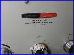 Vintage Heathkit HA-10 Warrior Linear HF Tube Amplifier