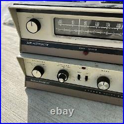 Vintage Heathkit Model AA-32 Stereo Hi-Fi Tube Amplifier Tube Amp Untested W Fm