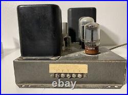 Vintage Heathkit Model A-9C Integrated Mono Tube Amplifier- Parts Only