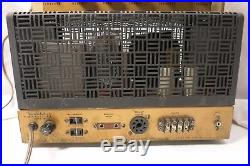 Vintage Heathkit Model W-5M Tube Amplifier Pre Amplifier Receiver