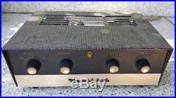 Vintage Heathkit SA-3 Mono Tube Integrated Amplifier Preamp Amp Works