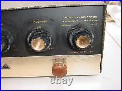 Vintage Heathkit SP-2 Stereo Preamp Pre-Amplifier 12AX7 Tubes