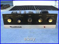Vintage Heathkit Sa-2 Stereo Integrated El84/6bq5 Tube Amplifier Shown Running