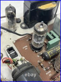 Vintage Heathkit TA-1 Tube Tape Amplifier Preamp Powers On Tubes Work