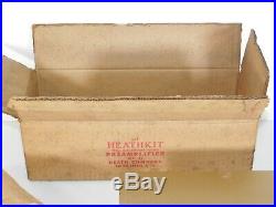 Vintage Heathkit WA-P2 Mono Pre Amplifier Heath Audio Radio Tube Amp Kit In Box