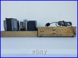 Vintage Heathkit W-5M Amplifier & WA-P2 Preamplifier Combo FOR PARTS ONLY