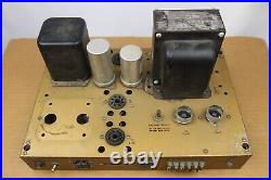 Vintage Heathkit W-5M Monoblock Tube Amplifier For Spare Parts