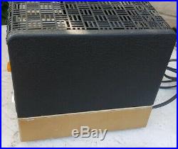 Vintage Heathkit W-5M Tube Mono Amplifier Amp Cage Cover & Chasis