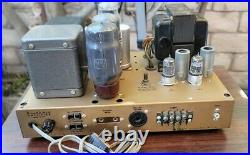 Vintage Heathkit W-5M Tube Power Amplifier Amp GENALEX KT66 Peerless Works