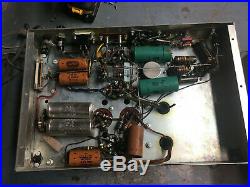 Vintage Heathkit W-5M tube amp pair Williamson circuit