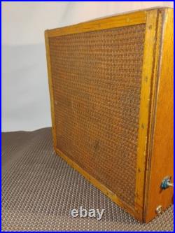 Vintage Home Built Guitar, Harp, Amplifier withSpeaker in Custom Box OOAK (1950s)