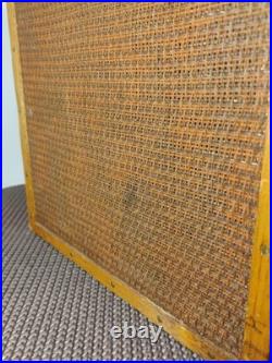 Vintage Home Built Guitar, Harp, Amplifier withSpeaker in Custom Box OOAK (1950s)