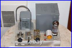 Vintage Homebrew Vacuum Tube Amplifier Am Broadcaster Transmitter 8 35w