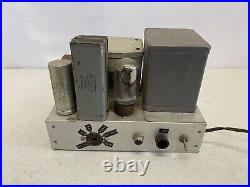 Vintage Homemade Tube Amplifier CB Radio Stereo Guitar Power Supply Project