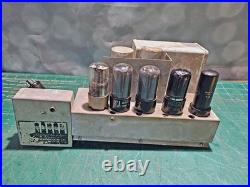 Vintage KODAK Projector FS-10-N Mono Tube Amplifier Quad 6V6, 6J5, 6J7