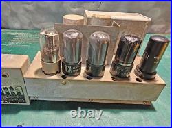 Vintage KODAK Projector FS-10-N Mono Tube Amplifier Quad 6V6, 6J5, 6J7