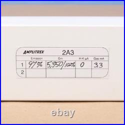 Vintage Ken-Rad 2A3 Amp Tube Power Triode DD Getter Dual Black Plates Tests 102%