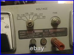 Vintage Kepco H B Regulated DC Supply Tube Power Supply No. HB4A-M! S1 Vintage Kepco H B Regulated DC Supply Tube Power Supply No. HB4A-M! S1