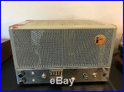 Vintage Knight KB-85 Tube Amplifier with TOP CAGE COVER EL37 5AR4 12AX7 fr Rebuild