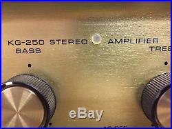 Vintage Knight KG-250 Stereo Tube Amplifier 6BM8