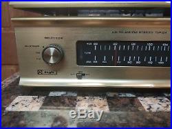 Vintage Knight KG-250 Tube Amp (Working) & K50 AM-FM Stereo Tuner (NO FM)