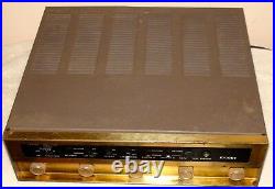 Vintage Knight KN780 Deluxe Stereo Amplifier Integrated Needs Tubes Repair Rare