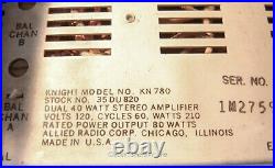 Vintage Knight KN-780 Integrated Tube Amplifier / EL34 / 1M2759 KT