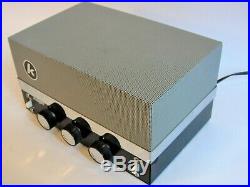 Vintage Knight Km-15 Tube Amplifier Hi-fi Mono Amp Allied Radio Chicago Works