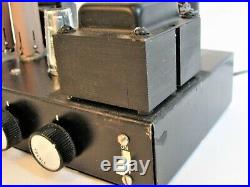 Vintage Knight Km-15 Tube Amplifier Hi-fi Mono Amp Allied Radio Chicago Works