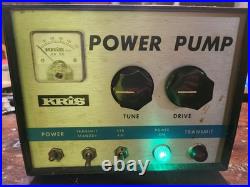 Vintage Kris Boomer Linear Tube Amplifier As Is Parts/Repair