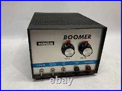 Vintage Kris Boomer Linear Tube Amplifier Powers On