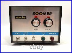 Vintage Kris Boomer Linear Tube Amplifier Powers On