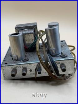 Vintage Lafayette Stereo Audio Tube Amplifier Chassis Phono/Tape RE