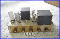Vintage Liberty Phone High Fidelity Tube Amplifier For Parts or Restoration