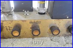 Vintage Liberty Phone High Fidelity Tube Amplifier For Parts or Restoration